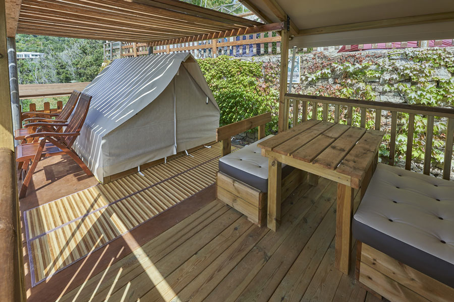 Photo of a glamping