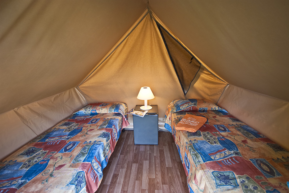Photo of a glamping